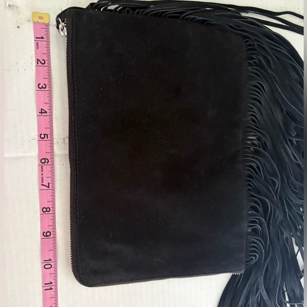 Zara fringe suede wristlet - Picture 3 of 8